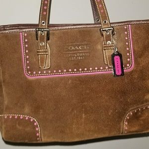 Coach hand bag